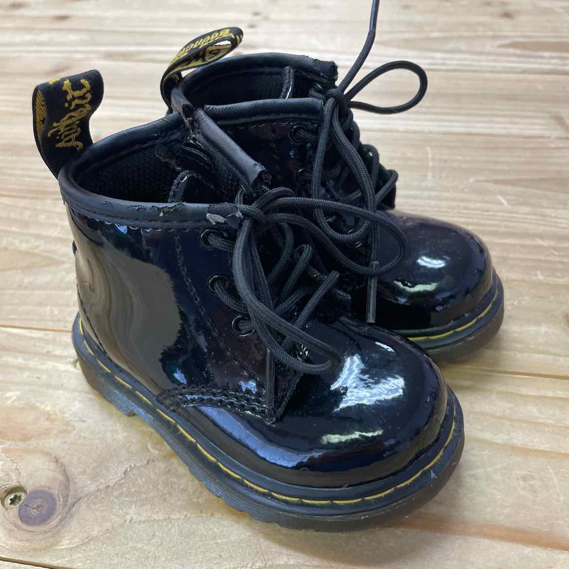 DOC MARTEN BLACK BOOTS TODDLER 4