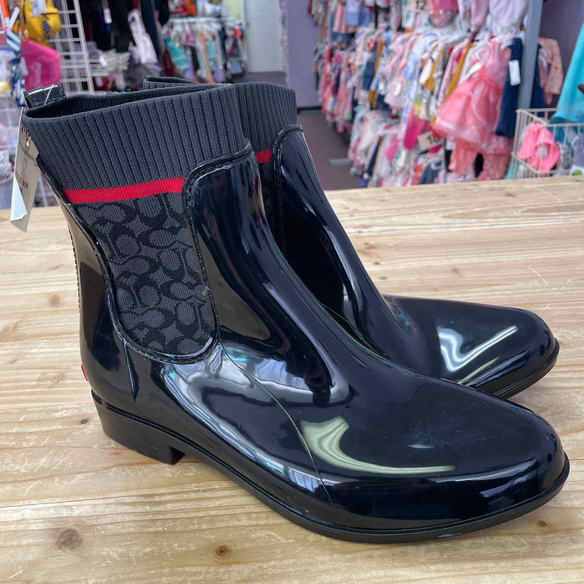 NEW! COACH BOOTS 9