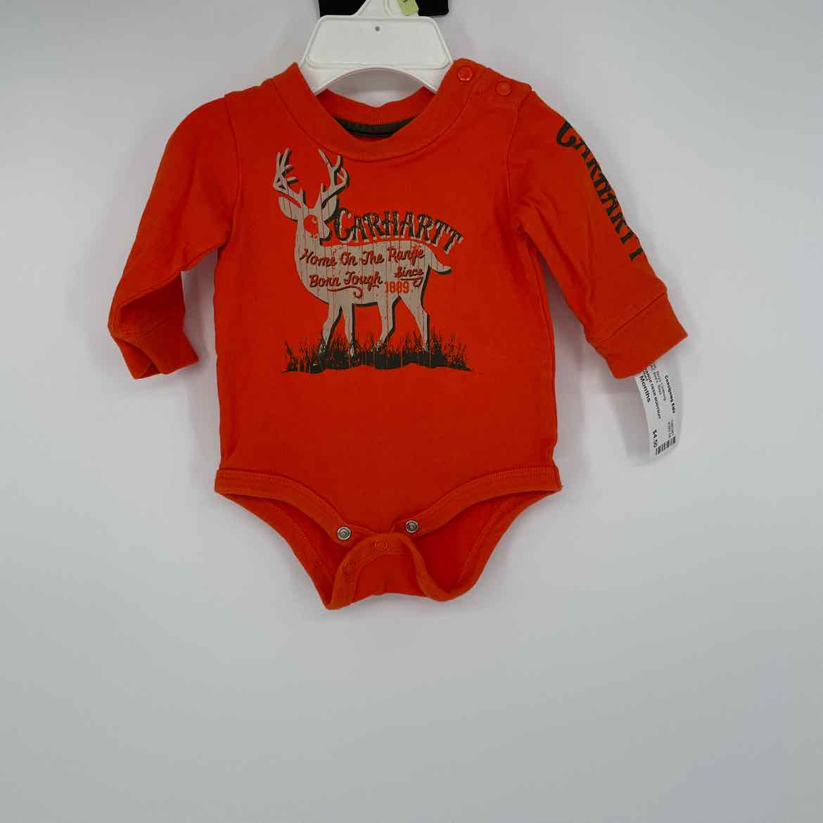 CARHARTT LOGO BODYSUIT 3 MOS