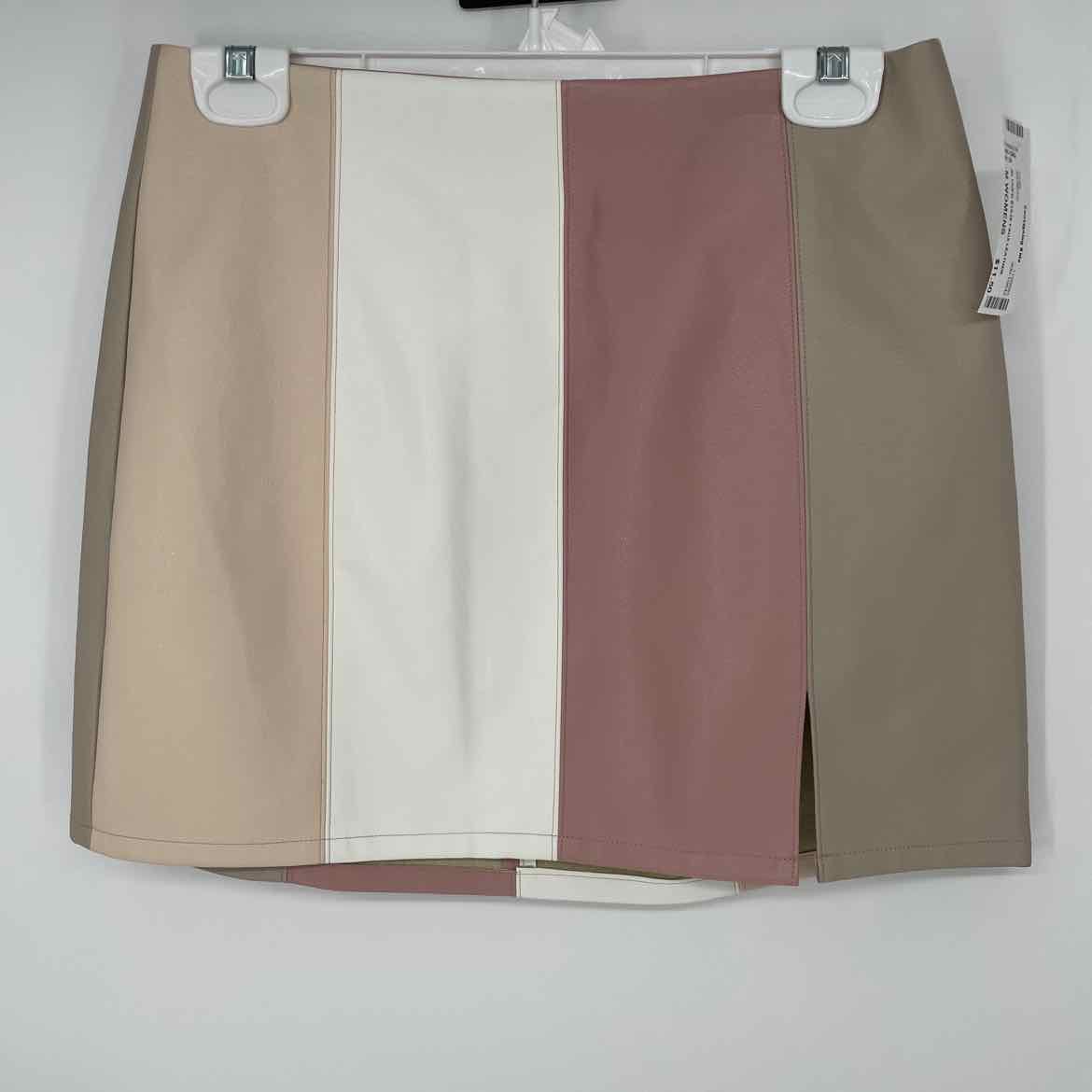 ALTAR'D STATE FAUX LEATHER SKIRT M