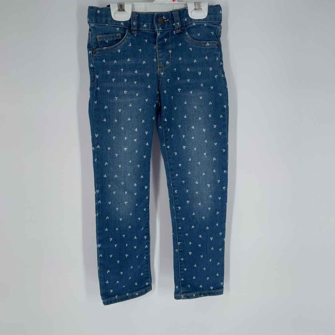 CAT JACK HEART JEANS 5T