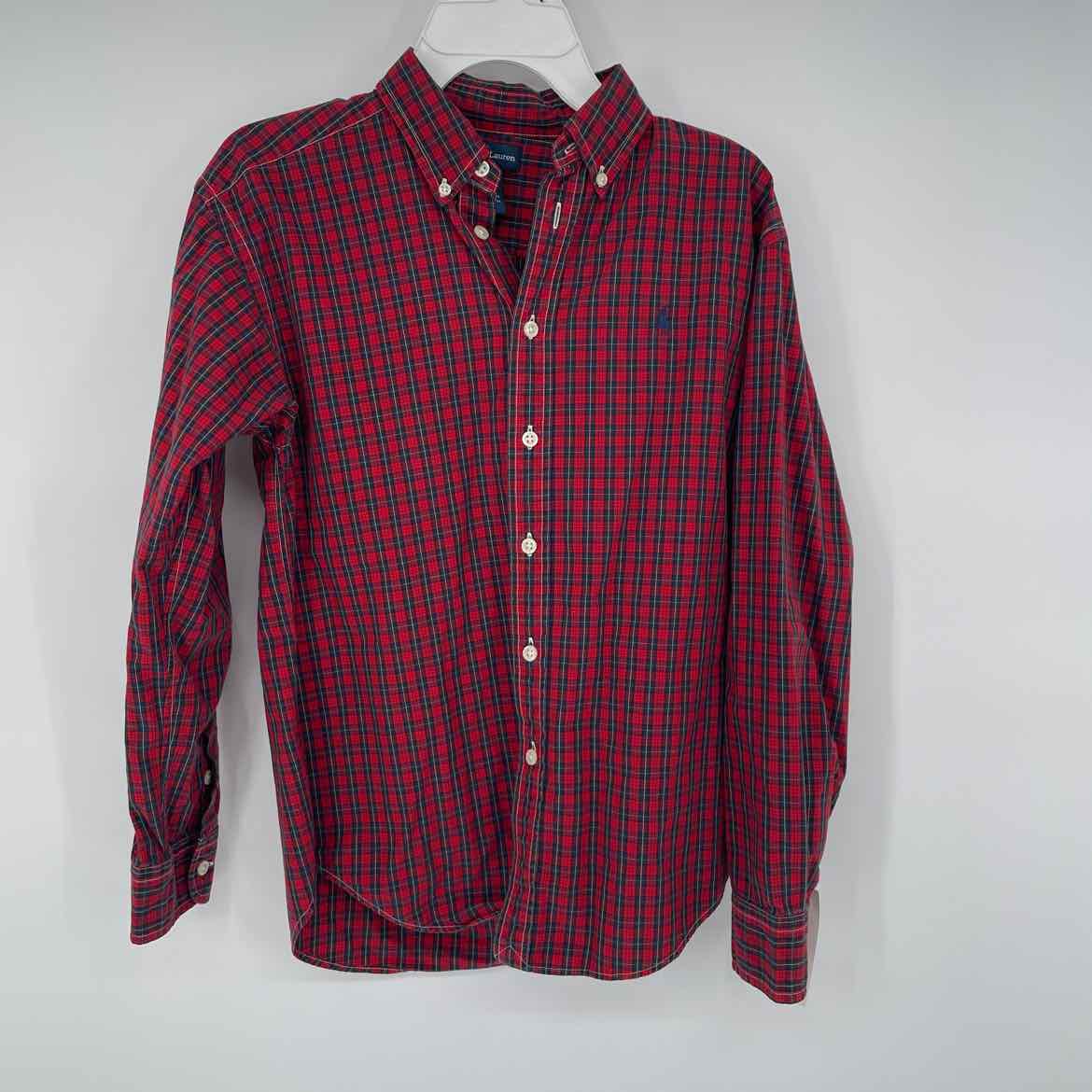 RALPH LAUREN PLAID SHIRT 12