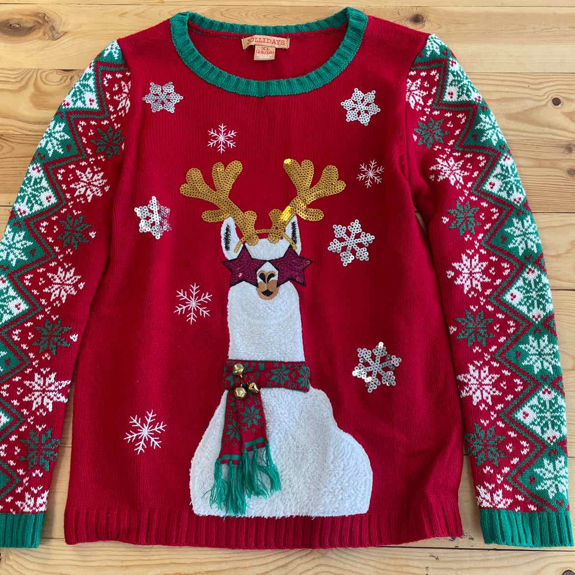 LLAMA CHRISTMAS SWEATER 14