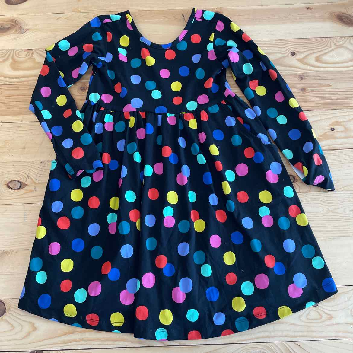 HANNA ANDERSSON BLACK DRESS 6-7