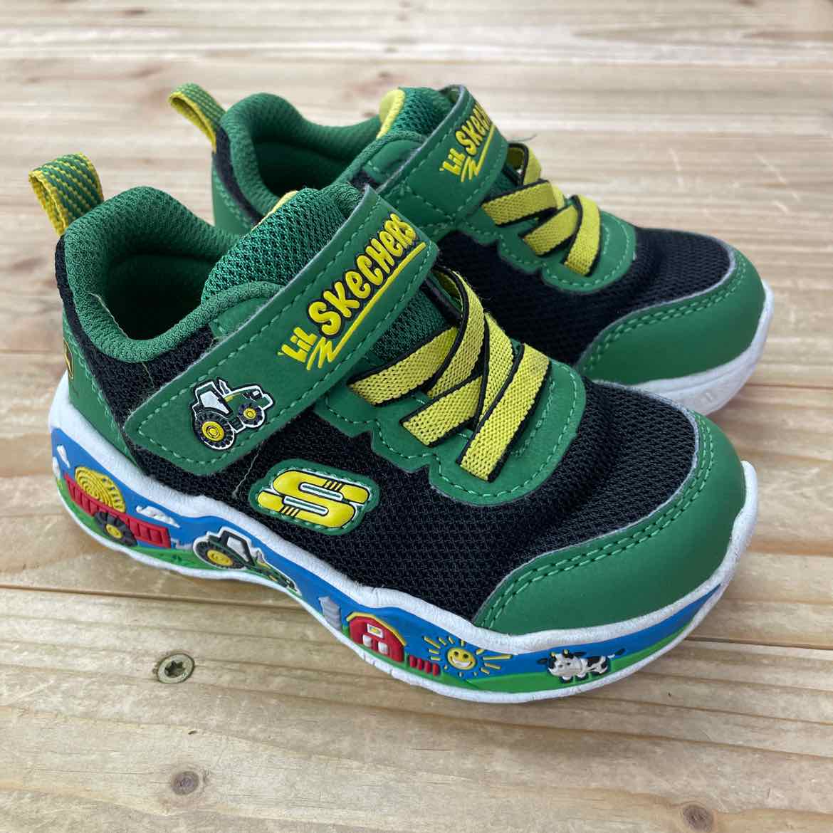 SKECHERS JOHN DEERE SHOES 6 TODDLER