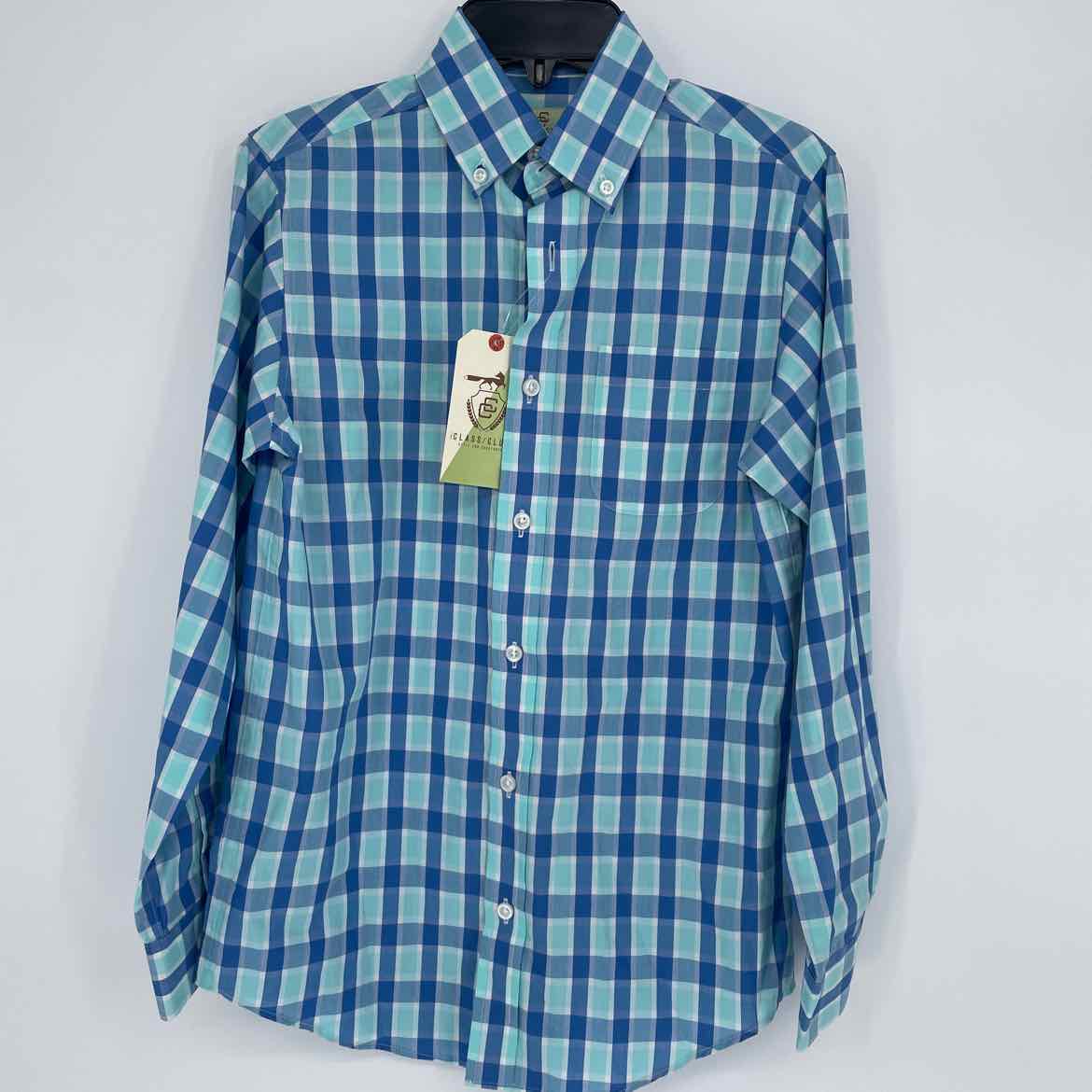 NEW! CLASS CLUB PLAID SHIRT 10/12