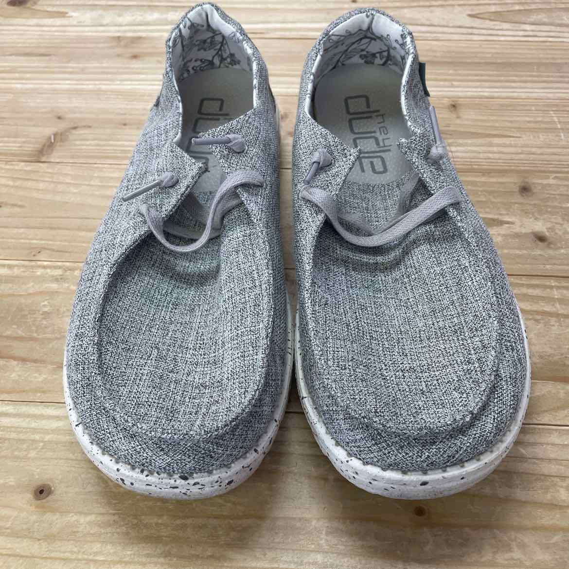 NEW! HEY DUDE GRAY SHOES 11