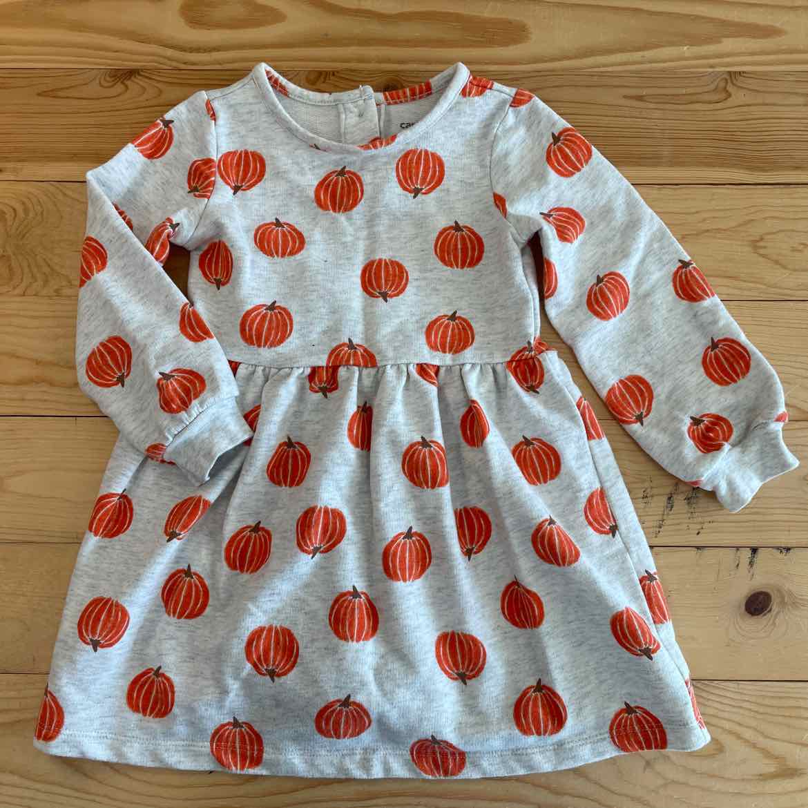 CARTER'S PUMPKIN DRESS 6
