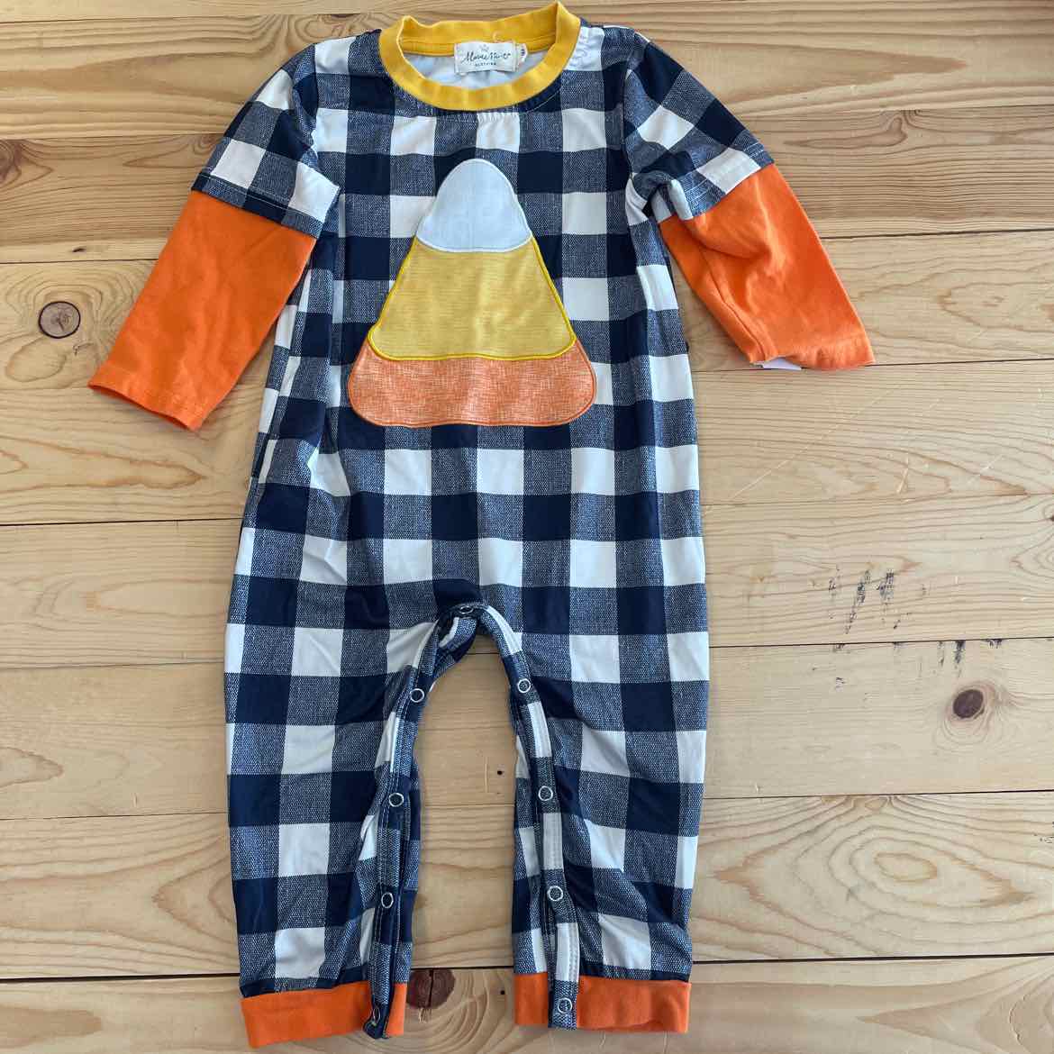 CANDY CORN OUTFIT 12 MOS