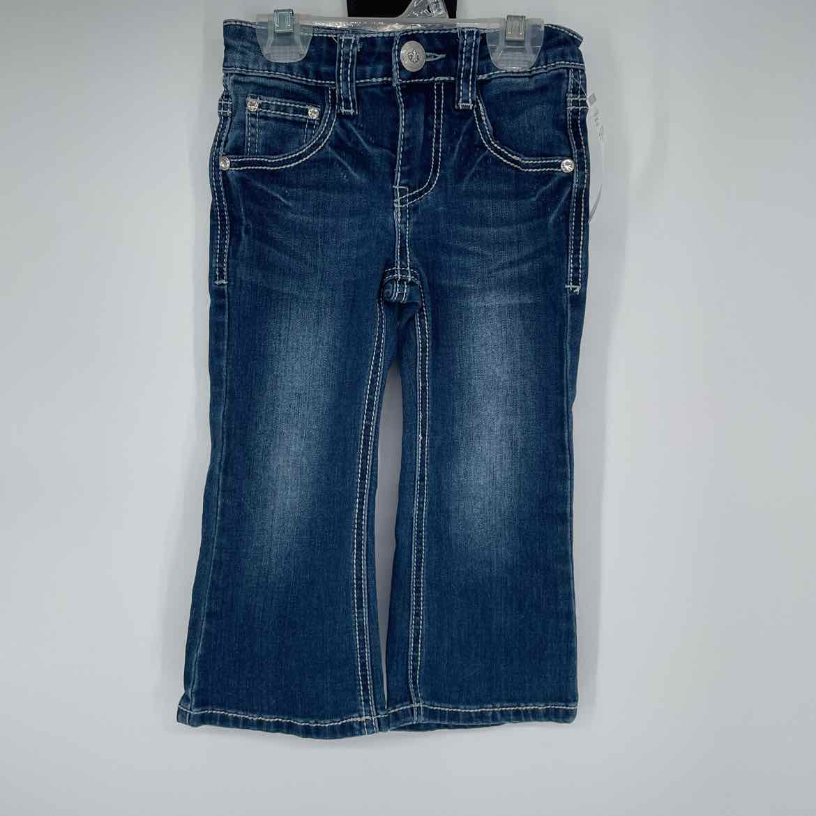 WIRED HEART EMBROIDERED JEANS 3T
