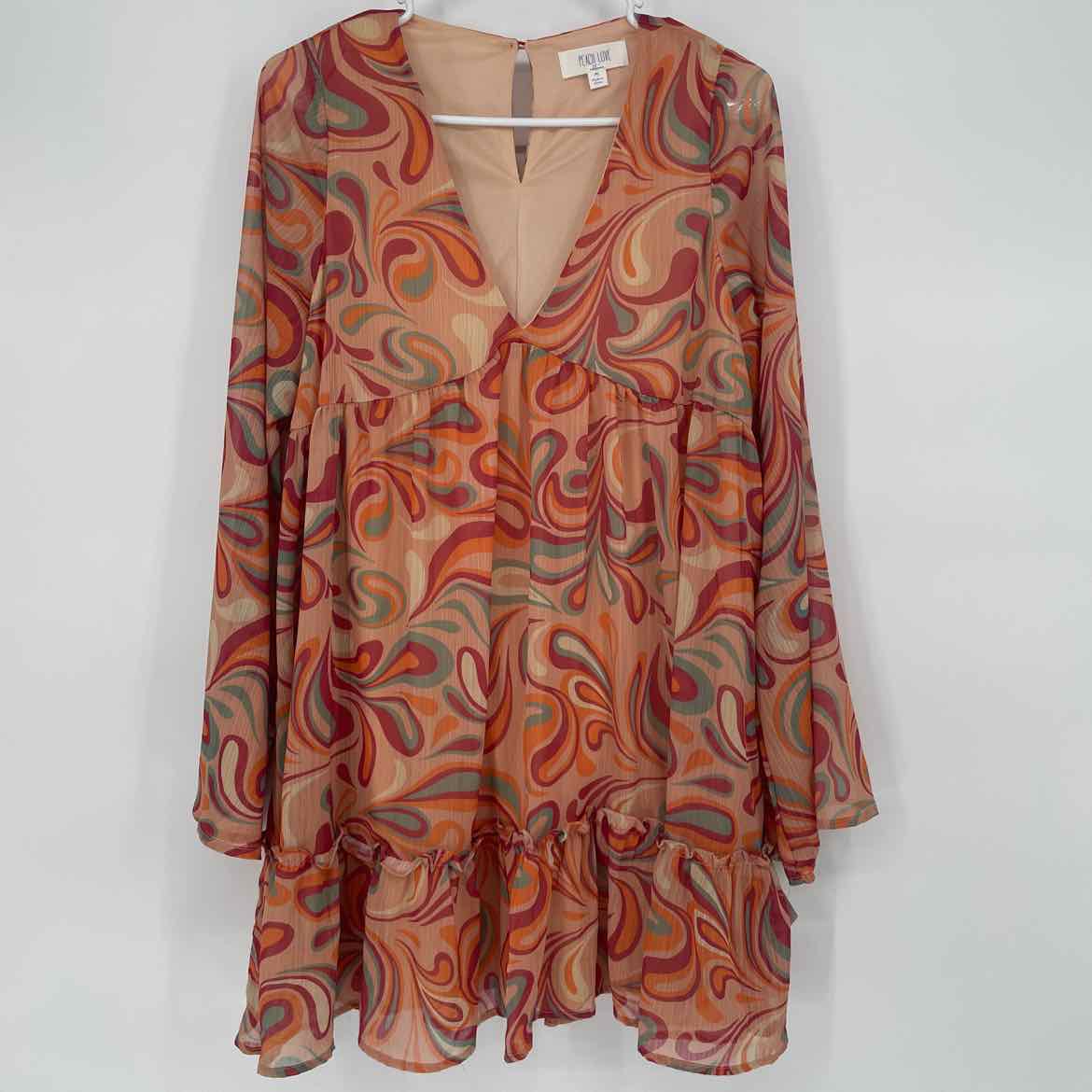 PEACH LOVE DRESS M