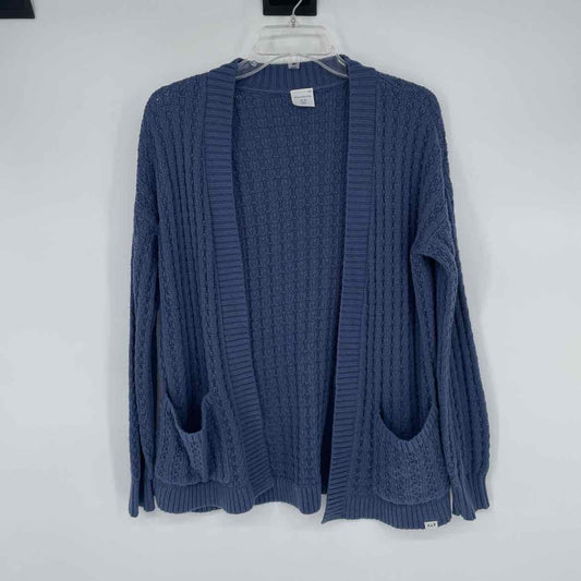 ABERCOMBIE NAVY CARDIGAN 13/14