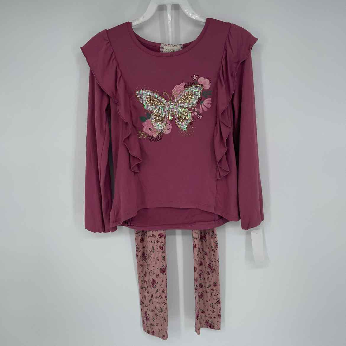 BTWEEN PINK BUTTERFLY OUTFIT 8