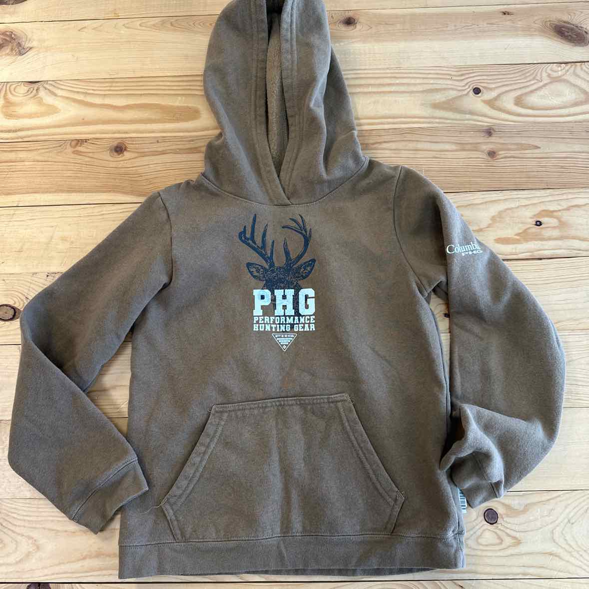 COLUMBIA BROWN HOODIE 8