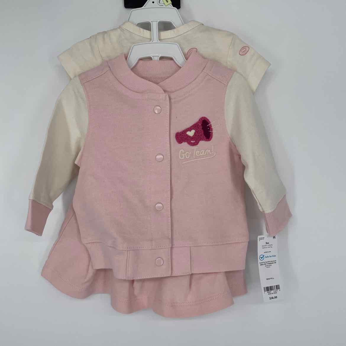 NEW! CARTERS GO TEAM 3PC SET 3 MOS