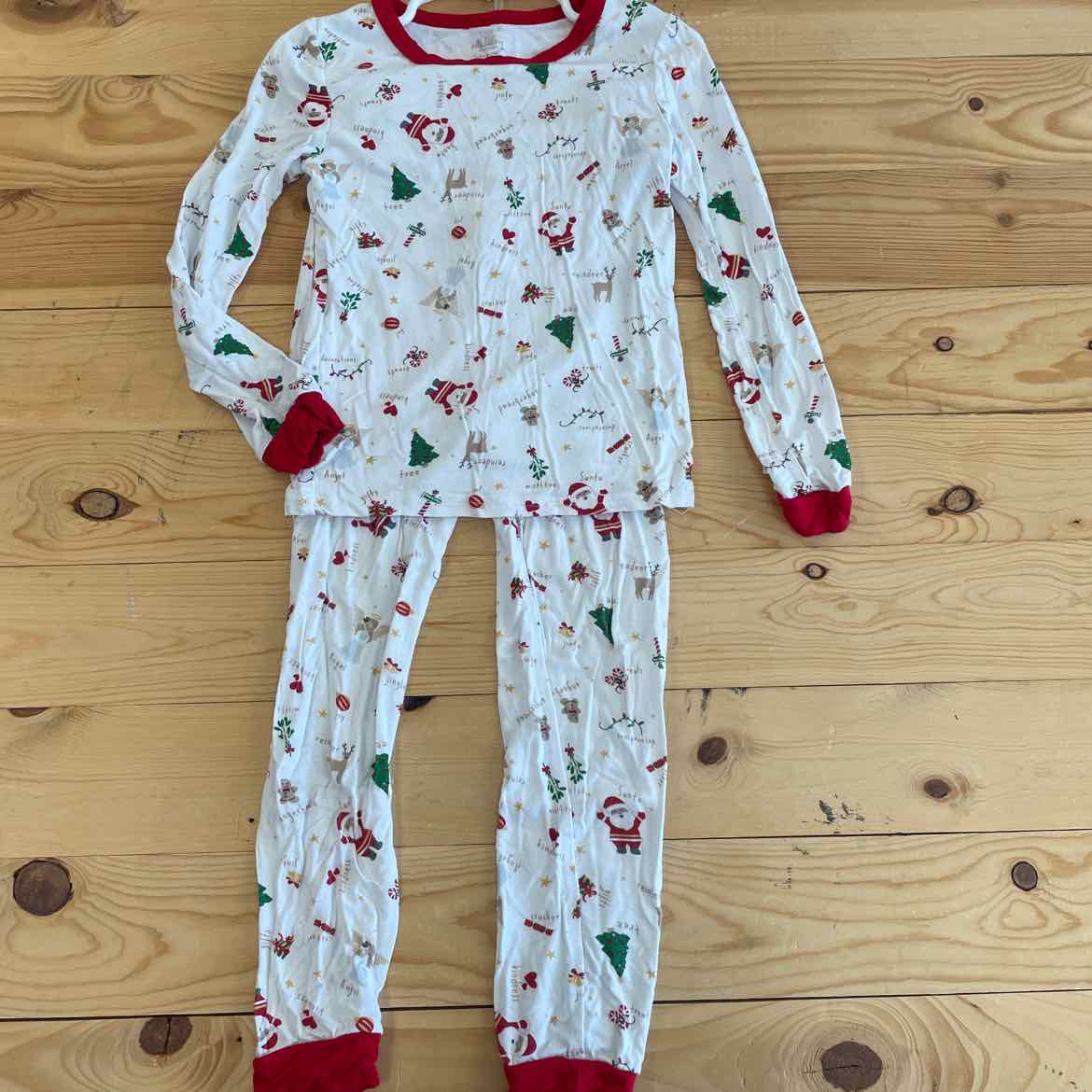 MILKBERRY CHRISTMAS BAMBOO PAJAMAS 5T