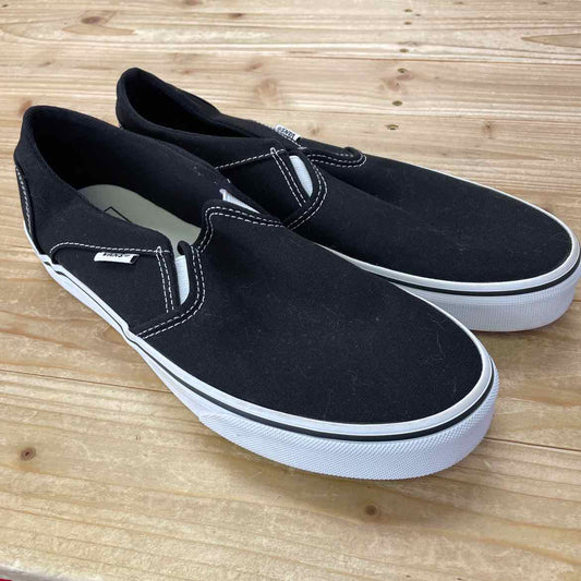 VANS SLIP ON SHOES BLACK 9.5