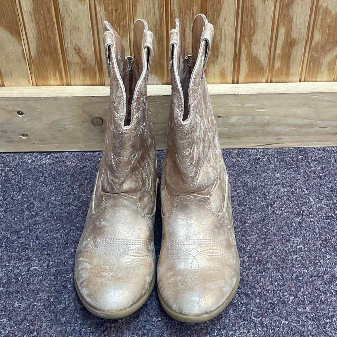 AUSTIN ROSE GOLD BOOTS 3