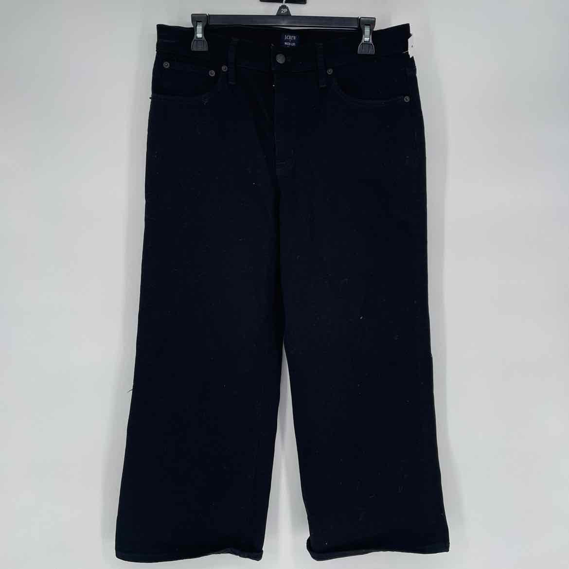 J CREW WIDE LEG CROPPED 30