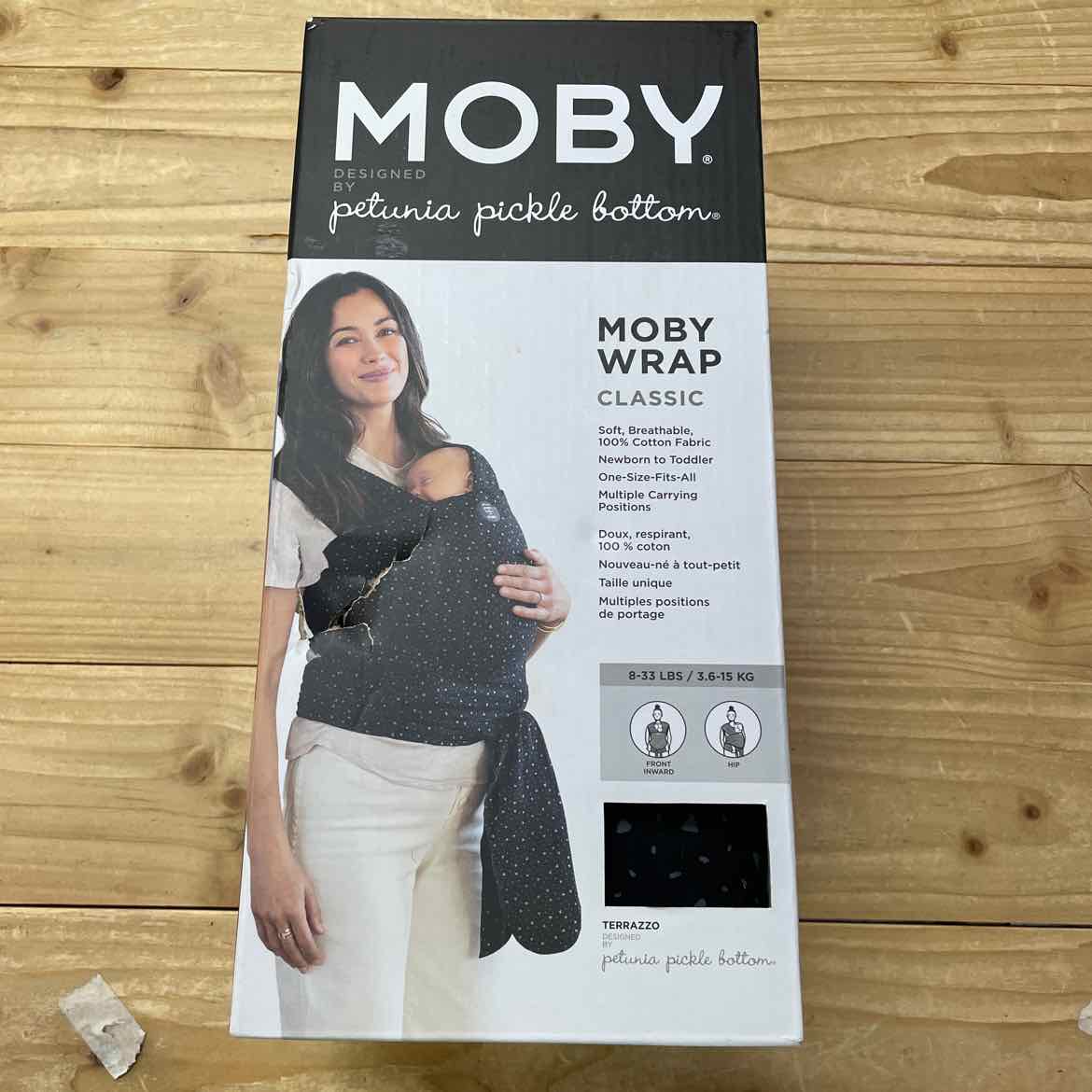 NEW! MOBY WRAP CLASSIC TERRAZZO PRINT