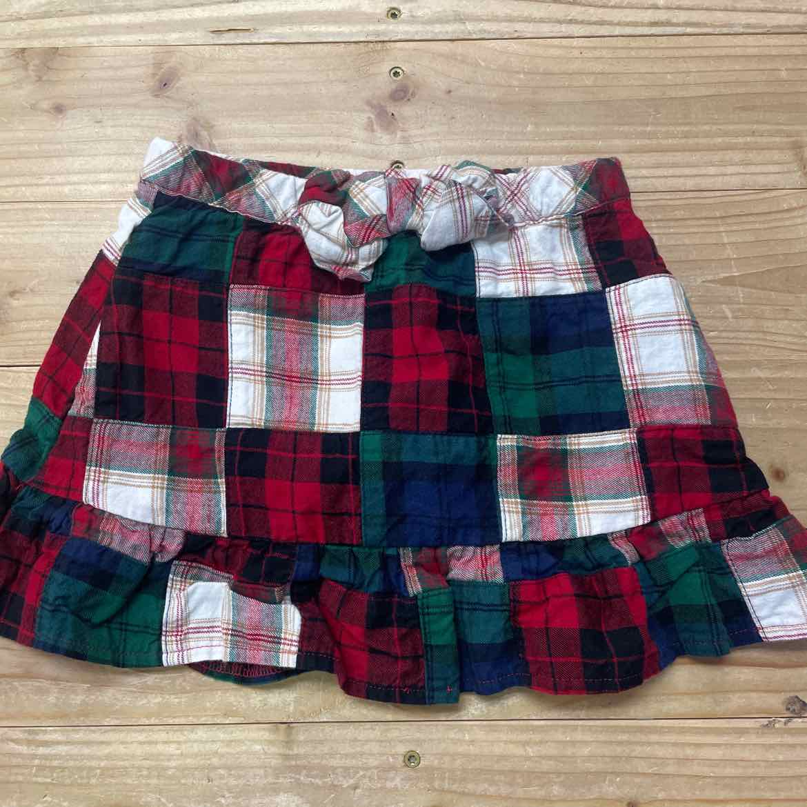 GYMBOREE PLAID SKORT 4T