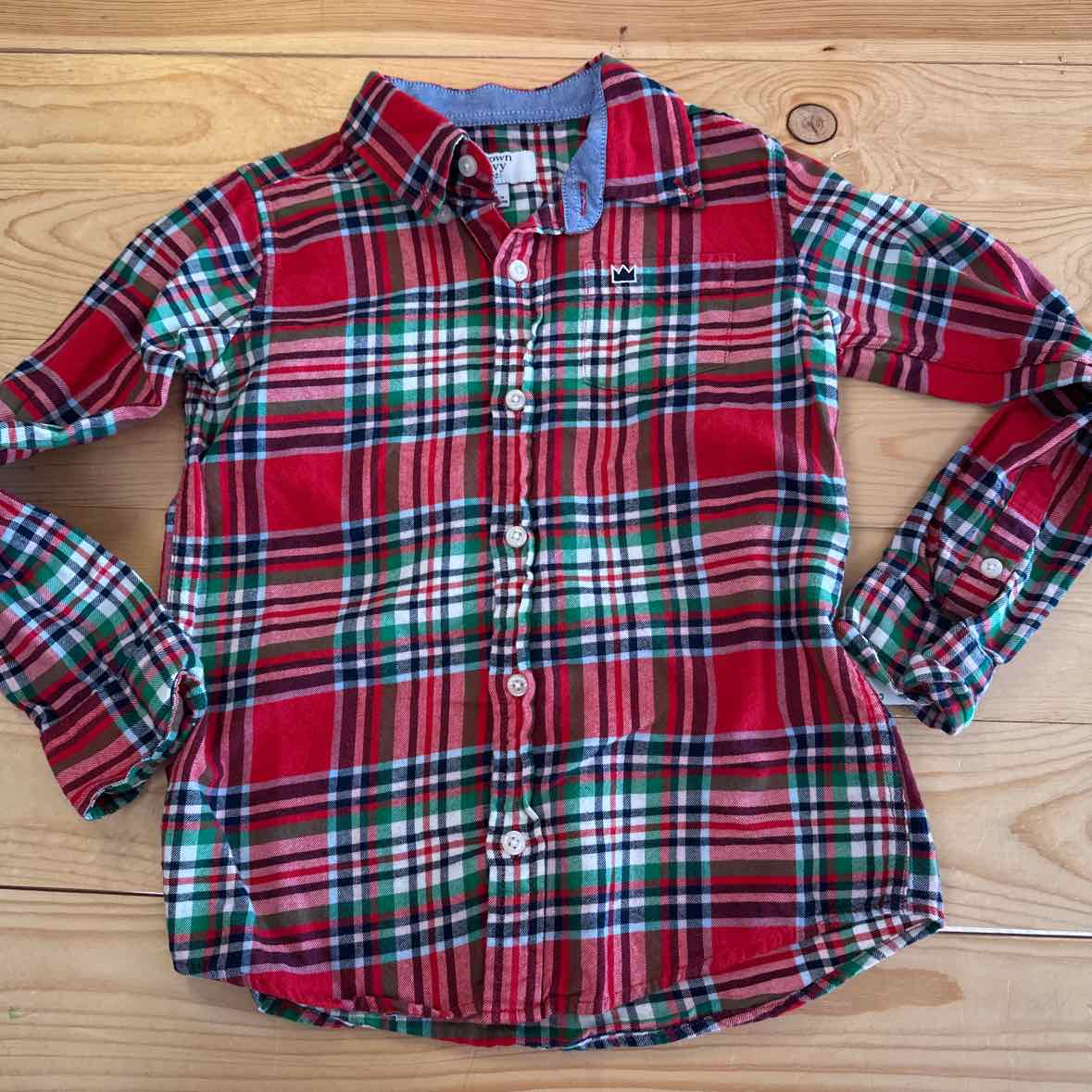 CROWN IVY PLAID SHIRT 5