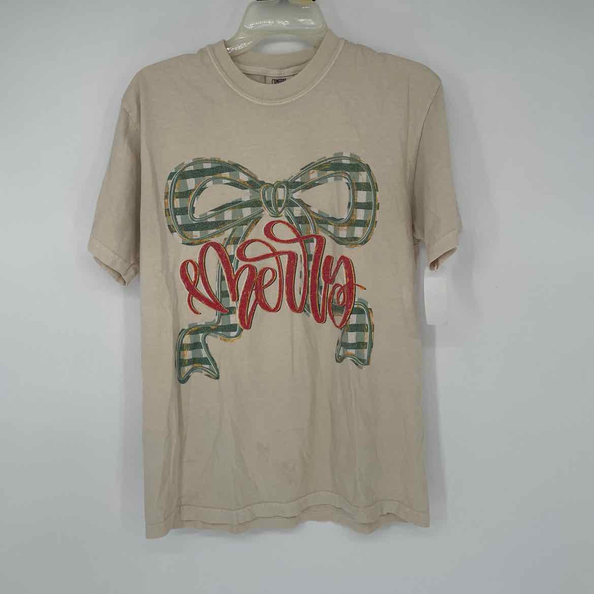 COMFORT COLORS MERRY SHIRT M WOMENS