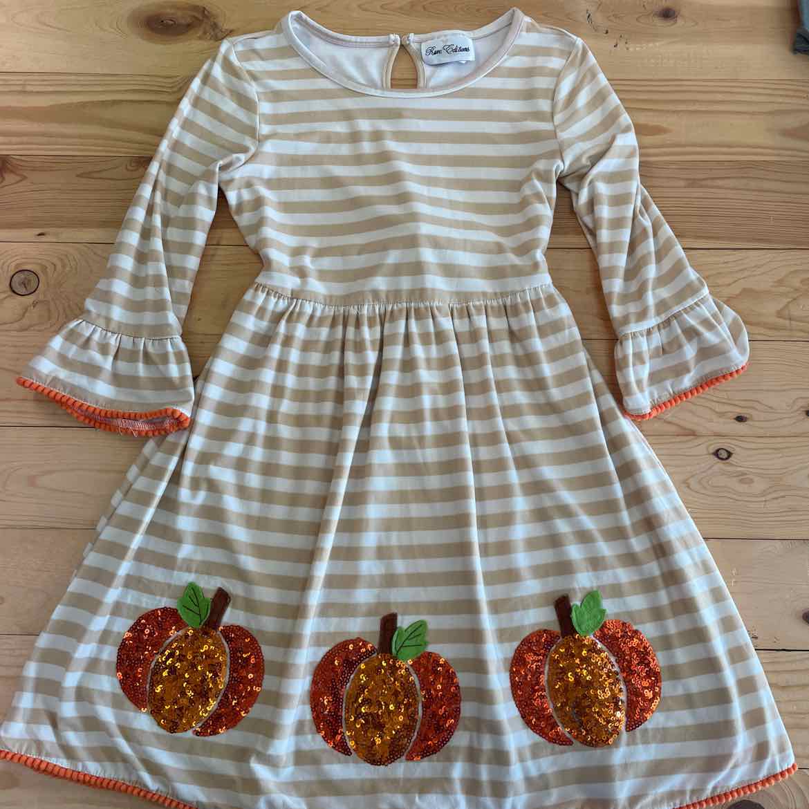 RARE EDITIONS PUMPKIN DRESS 12