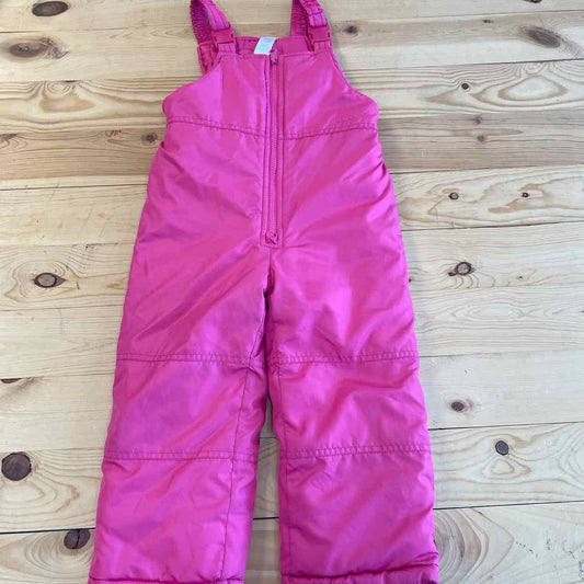 CARTERS PINK SNOWBIBS 4T