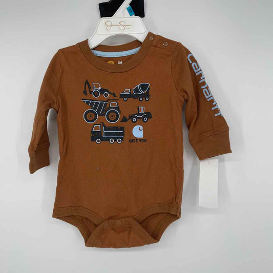 CARHARTT LOGO BODYSUIT 3 MOS