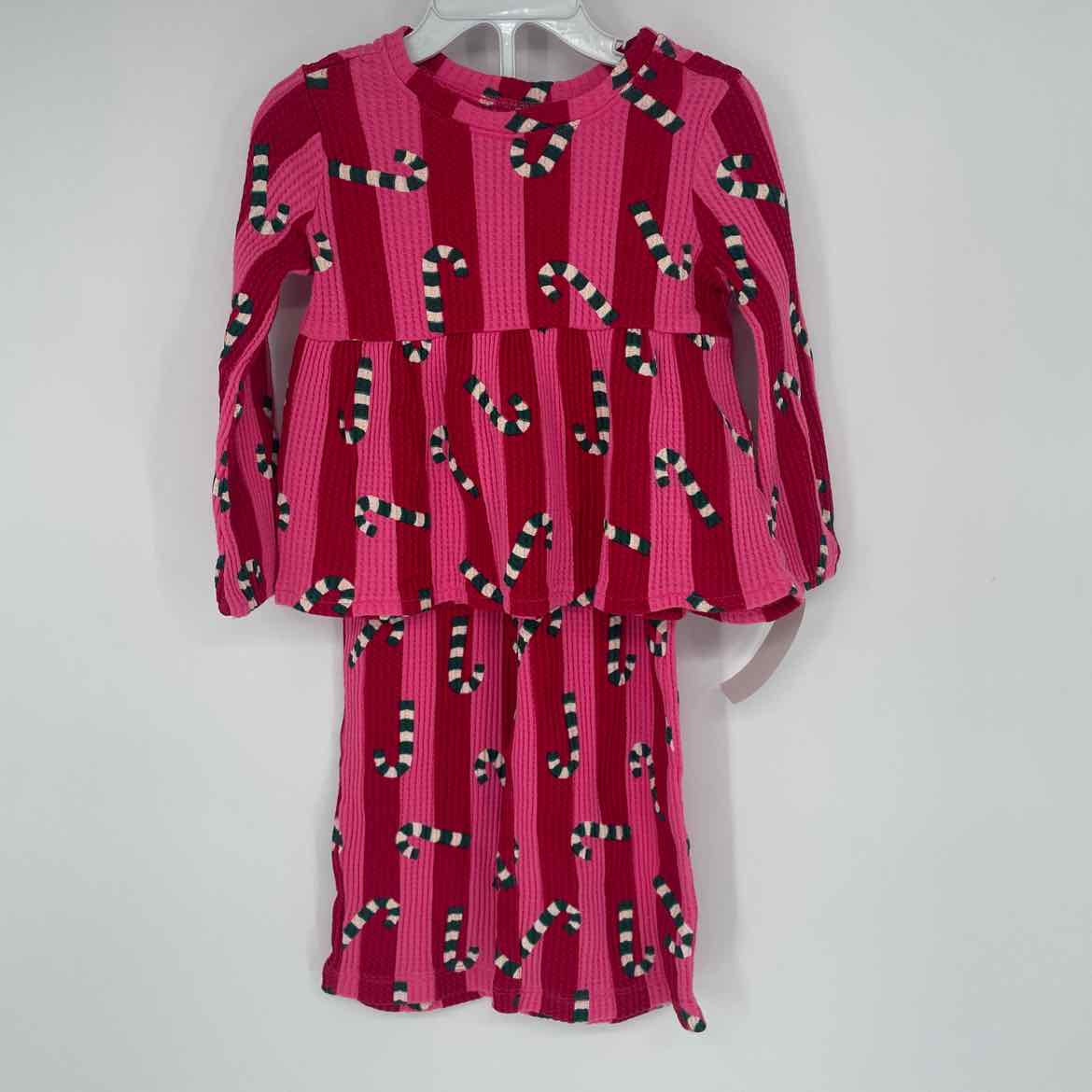 OLD NAVY CANDY CANE OUTFIT 2T
