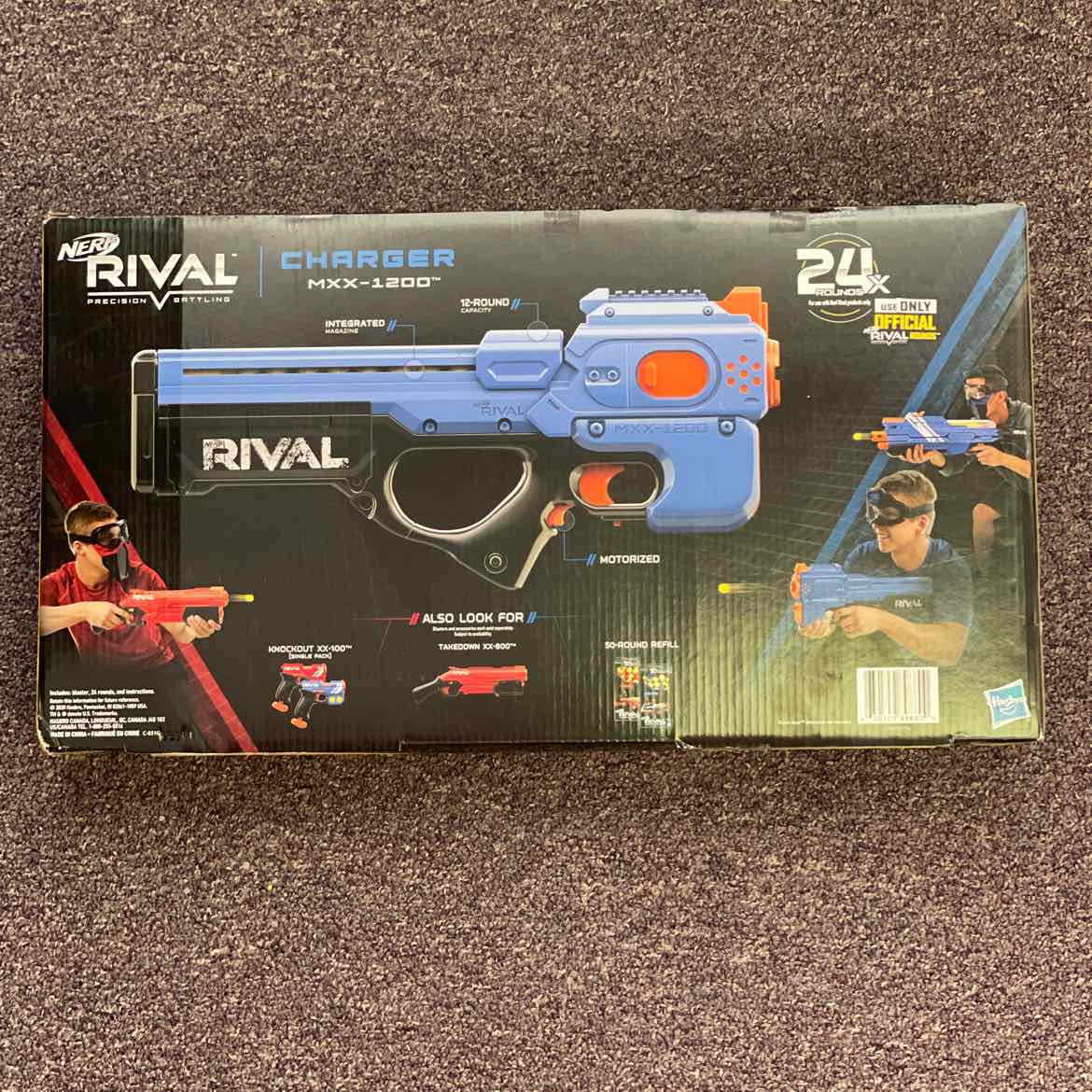 NEW! NERF RIVAL CHARGER MXX-1200