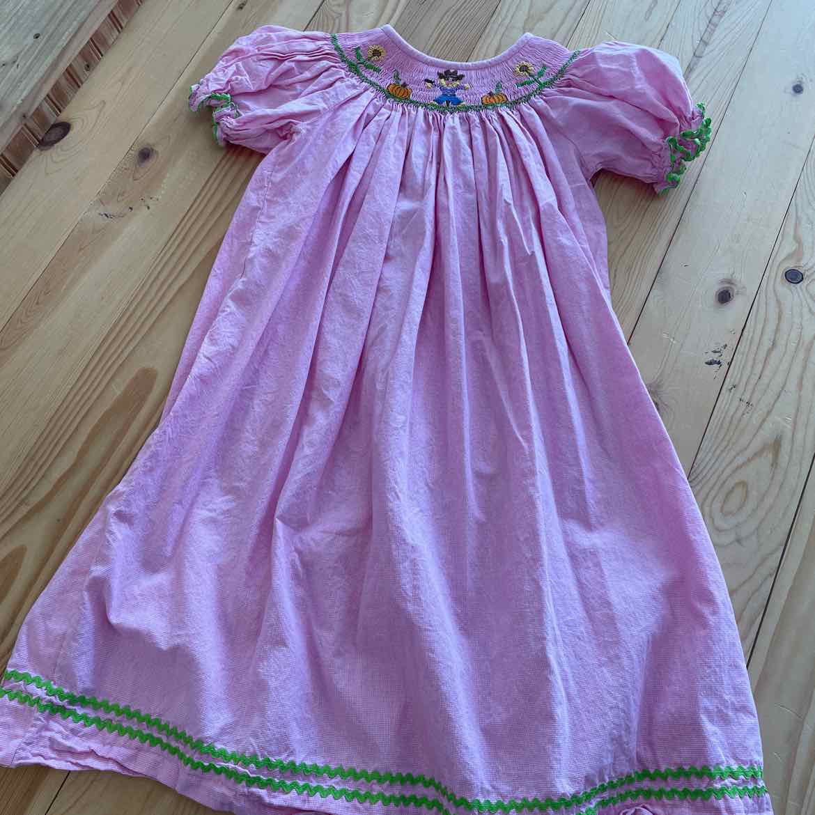 STELLABELLY FALL SMOCKED DRESS 6