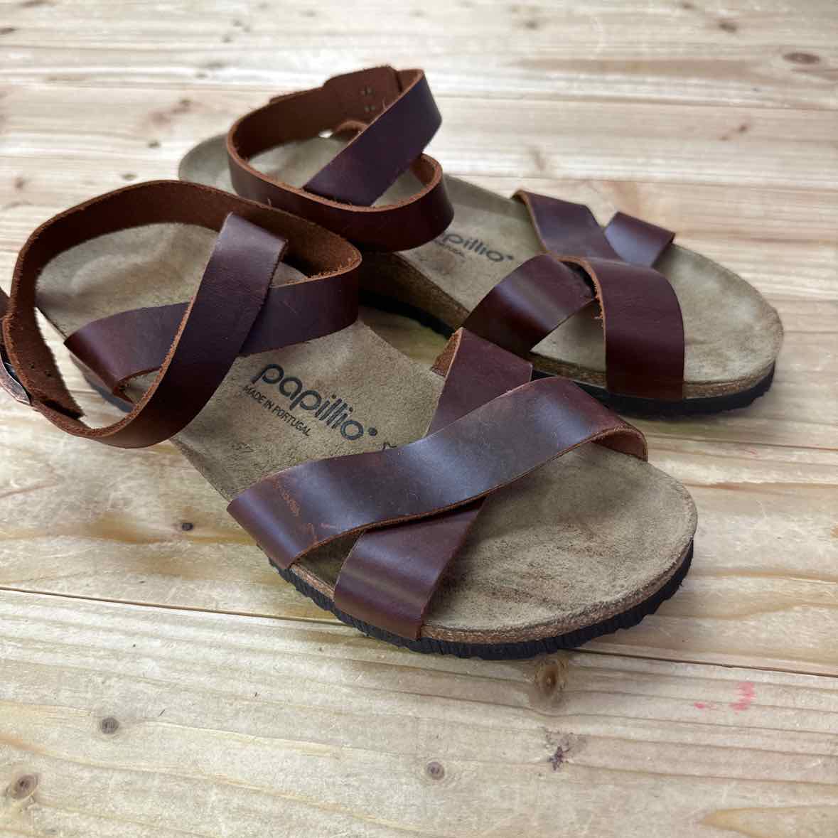 BIRKENSTOCKS PAPILLIO SANDALS 8