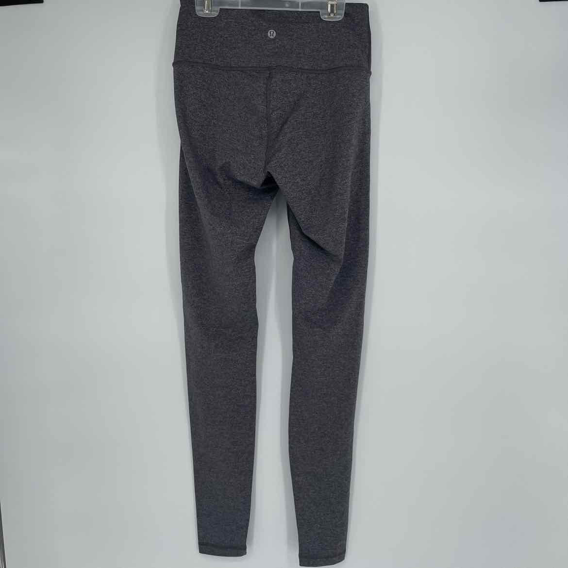 LULULEMON GRAY LEGGINGS 8 TALL