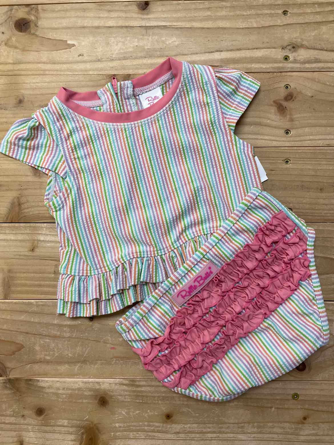 RUFFLE BUTTS SWIM 18-24 MOS