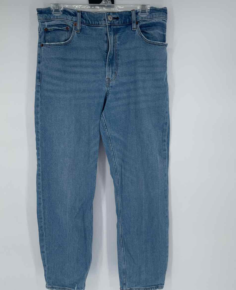 ABERCROMBIE JEANS MOM HI RISE 10