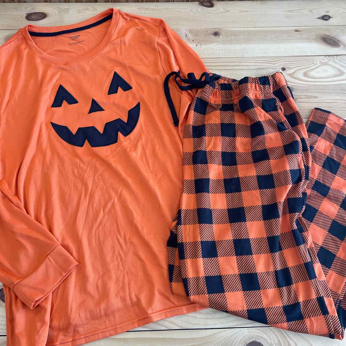 DREAMLIFE HALLOWEEN PAJAMAS MENS L