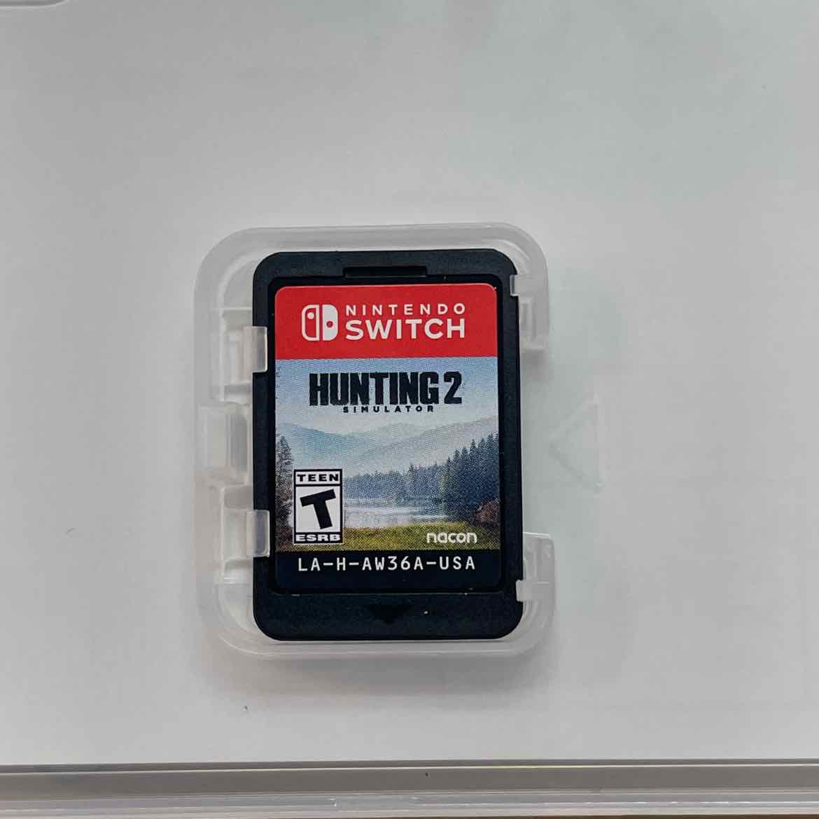 NINTENDO SWITCH HUNTING 2 SIMULATOR GAME