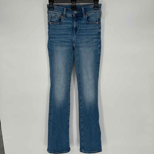 AMERICAN EAGLE KICK BOOT JEANS 000