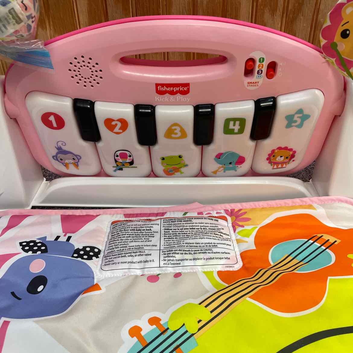 FISHE PRICE kICK & PLAY PIANO GYM