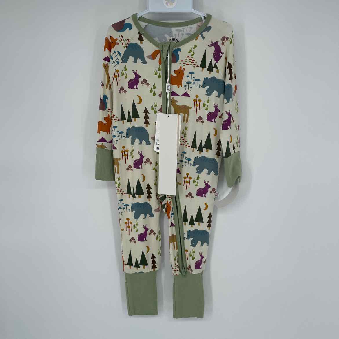 NEW! EMERSON FORREST BAMBOO FOOTIE PAJAMAS 3-6 MOS