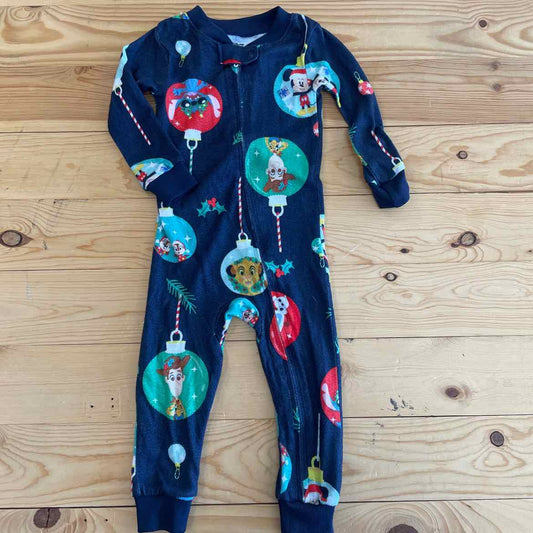 DISNEY BLUE CHRISTMAS SLEEPER 18 MOS