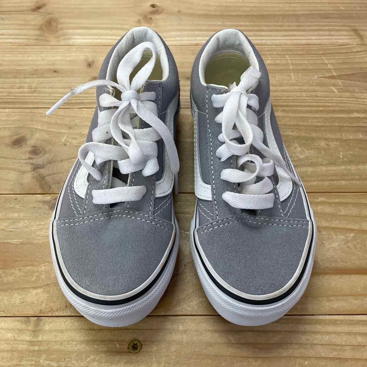 VANS GREY SHOES 12.5 KIDS