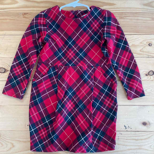 HM RED PLAID DRESS 2