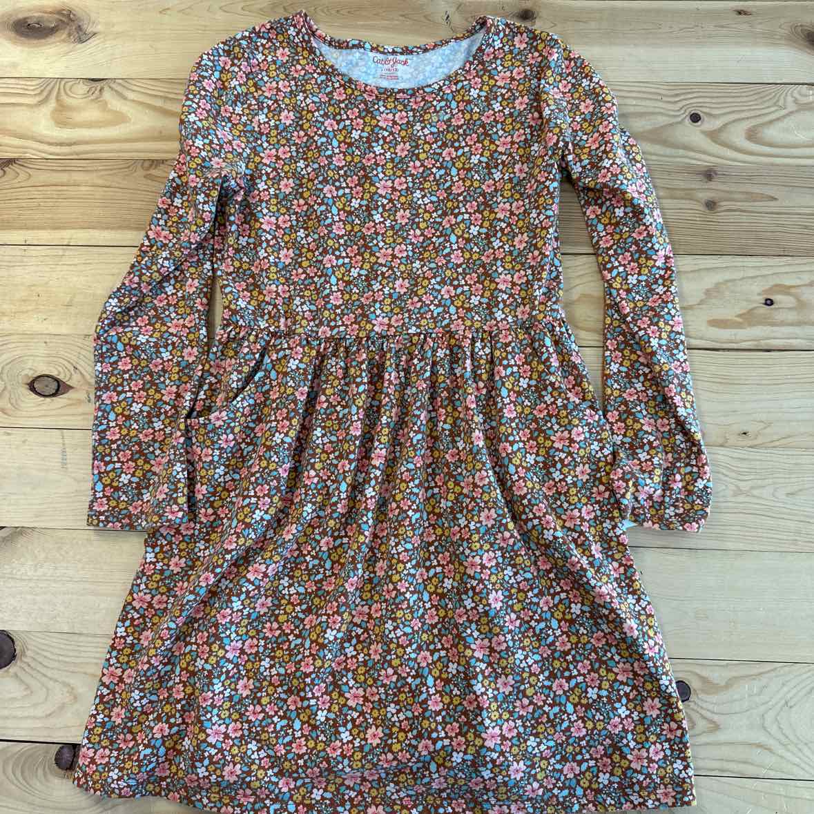 FALL FLORAL DRESS 10-12
