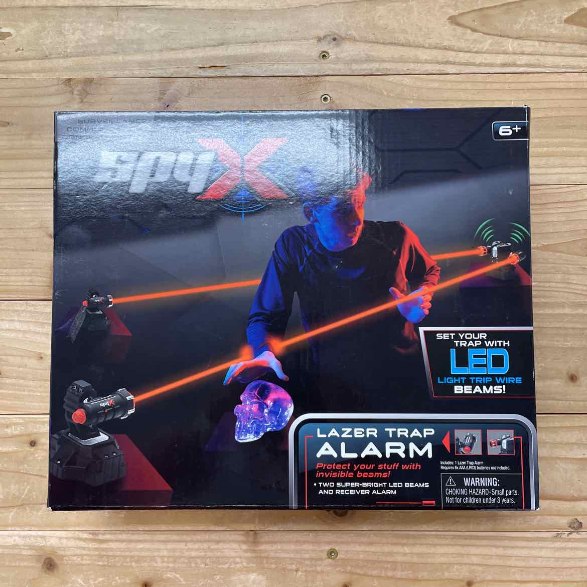 NEW! SPYX LAZAR TRAP ALARM