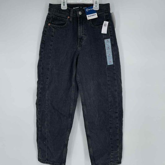 NEW! OLD NAVY BARREL LEG JEANS 0