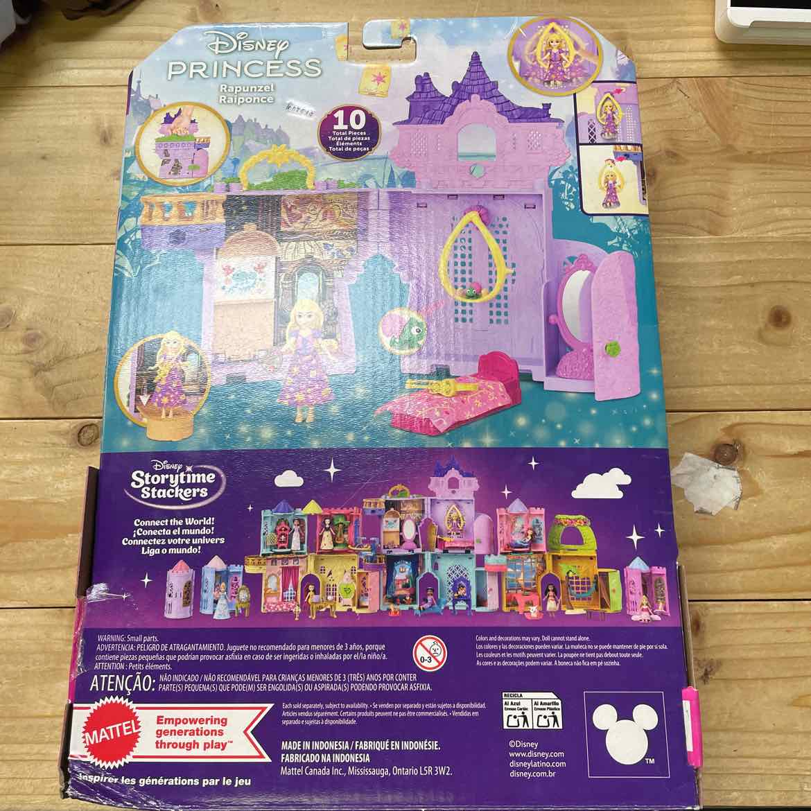 NEW! DISNEY STORYTIME STACKERS PRINCESS RAPUNZEL