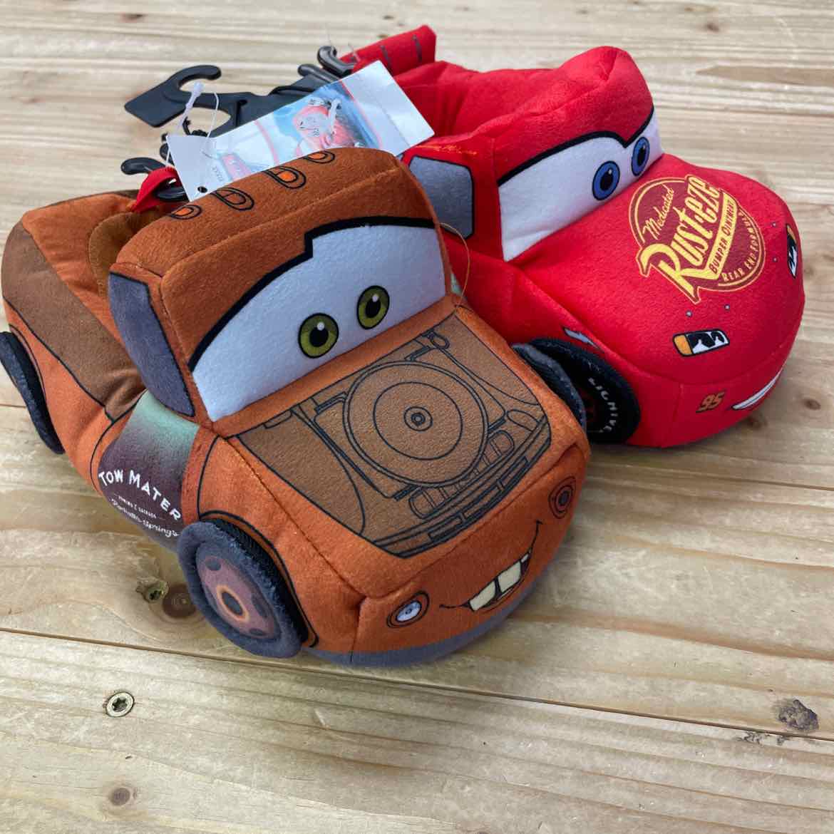 NEW! DISNEY CARS BEDROOM SHOES 11-12